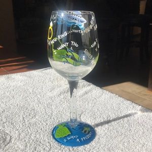 Lolita 9” stem wine glass